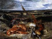 Eugene Delacroix Still-Life with Lobster Germany oil painting artist